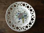 boch frères assiette ajouré fin 19ième, Ophalen of Verzenden