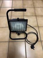 Massive halogeenlamp werflamp 500W, Ophalen, Gebruikt, Met statief, Lamp met armatuur
