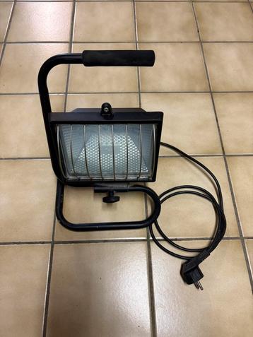 Massive halogeenlamp werflamp 500W beschikbaar voor biedingen