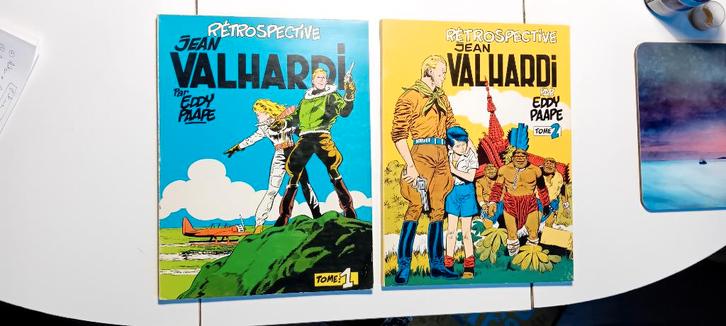 BD Rétrospective Jean Valhardi – Eddy Paape – Tomes 1 & 2, Boeken, Stripverhalen, Gelezen, Meerdere stripboeken, Ophalen of Verzenden