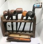 Set van 6 antieke schuimpijpen en sigarettenroker, Ophalen of Verzenden, Gebruikt, Overige typen