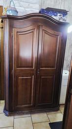 Meuble ancien, dressing, 2portes, penderie et étagères, Ophalen, Gebruikt, 100 tot 150 cm, Met hangruimte