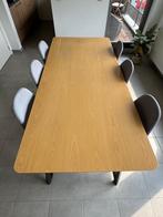 Eettafel + 6 stoelen, Huis en Inrichting, Ophalen, Gebruikt, 50 tot 100 cm, Vijf personen of meer