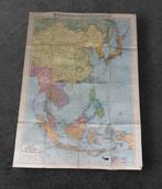 Britsh WO2 Army War Map of the Far East, Ophalen of Verzenden