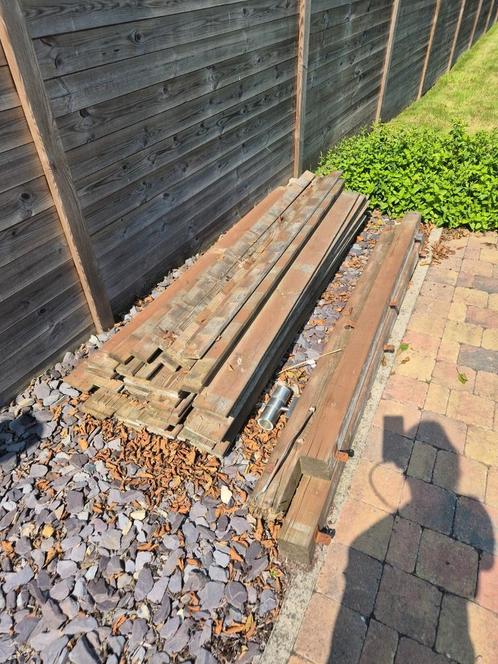Lot de planches en bois à récupérer  Idéal bricolage / récup, Tuin en Terras, Terrasdelen en Vlonders, Gebruikt, Hout, Ophalen