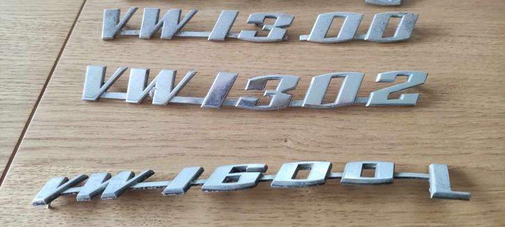 logo vw Coccinelle Fastback Notchback Variant, Autos : Pièces & Accessoires, Carrosserie & Tôlerie, Volkswagen, Arrière, Utilisé