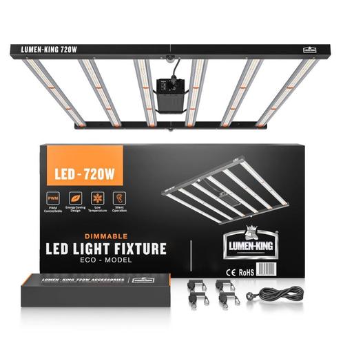 Lumen King LED 720W LED full spectrum dimbaar, Tuin en Terras, Kweekspullen, Nieuw, Kweeklamp, Ophalen of Verzenden
