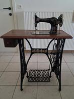 Werkende singer naaimachine, Ophalen