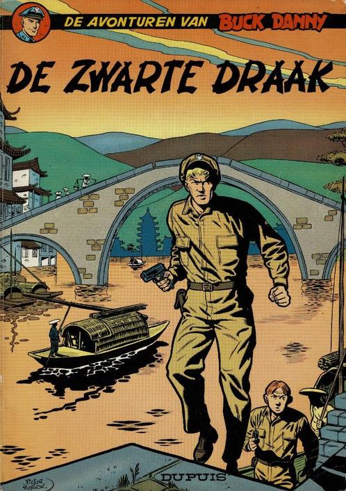 Buck Danny De zwarte draak – uniek !, Boeken, Stripverhalen, Gelezen, Meerdere stripboeken, Ophalen of Verzenden