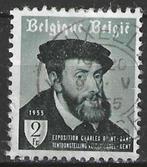 Belgie 1955 - Yvert/OBP 965 - Keizer Karel te Gent (ST), Postzegels en Munten, Verzenden, Gestempeld, Kunst