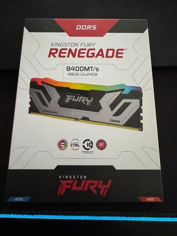 48GB DDR5 Kingston Fury Renegade RGB beschikbaar voor biedingen