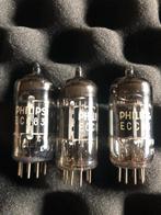 3X PHILIPS ECC83 I63 SHORT PLATE TESTED +++, Enlèvement ou Envoi, Tube ou Tubes