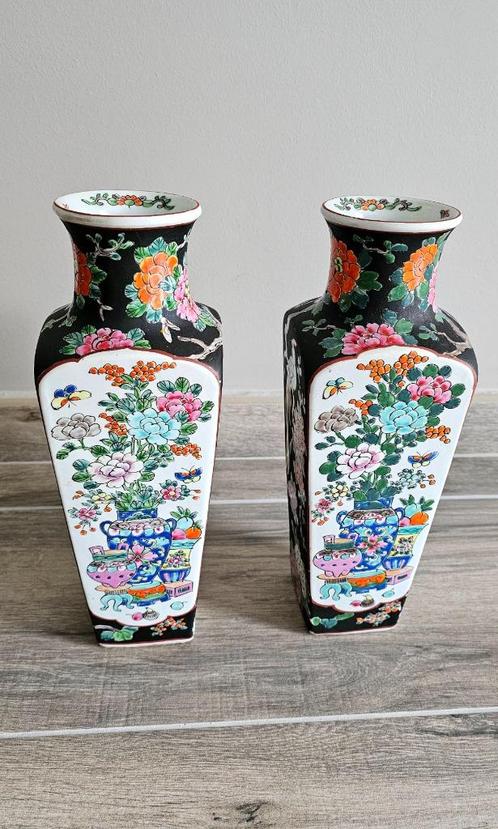 Paire de vase chinois ancien, Antiek en Kunst, Antiek | Vazen, Ophalen