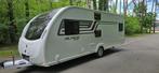 Sprite Caravan Alpine Sport 510, Caravans en Kamperen, Caravans, Dwars-stapelbed, Treinzit, Particulier, 5 tot 6 meter