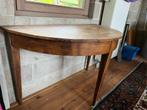 Tafel met halve maan, Ophalen