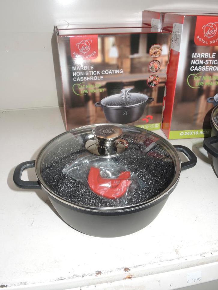 No-stick kook/braadpan 20 cm nieuw!, Huis en Inrichting, Keuken | Potten en Pannen, Nieuw, Koekenpan of Braadpan, Overige materialen