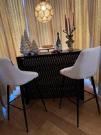 NIEUWE BAR Richmond zwart barmeubel barstoel, Huis en Inrichting, Ophalen, Nieuw