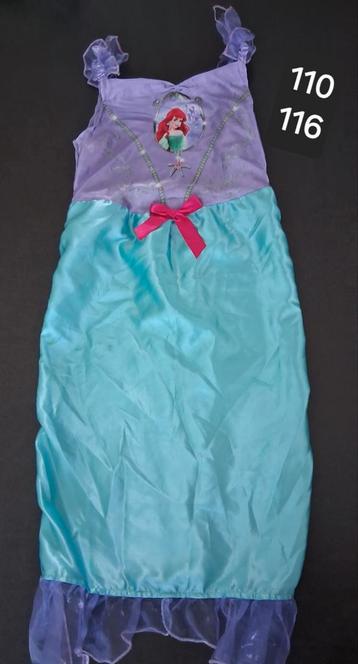 Prinsessenjurk Disney Ariel de kleine zeemeeemin 110 116 beschikbaar voor biedingen