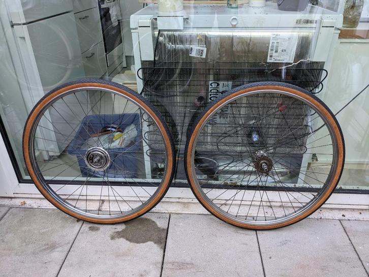 Raleigh Wielen 1935 - 1965, Fietsen en Brommers, Fietsonderdelen, Gebruikt, Oldtimer, Wiel, Ophalen