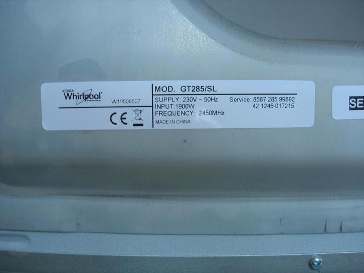 microgolfoven, Elektronische apparatuur, Microgolfovens, Gebruikt, Vrijstaand, Microgolfoven, Crisp, Grill, Draaiplateau, Ophalen