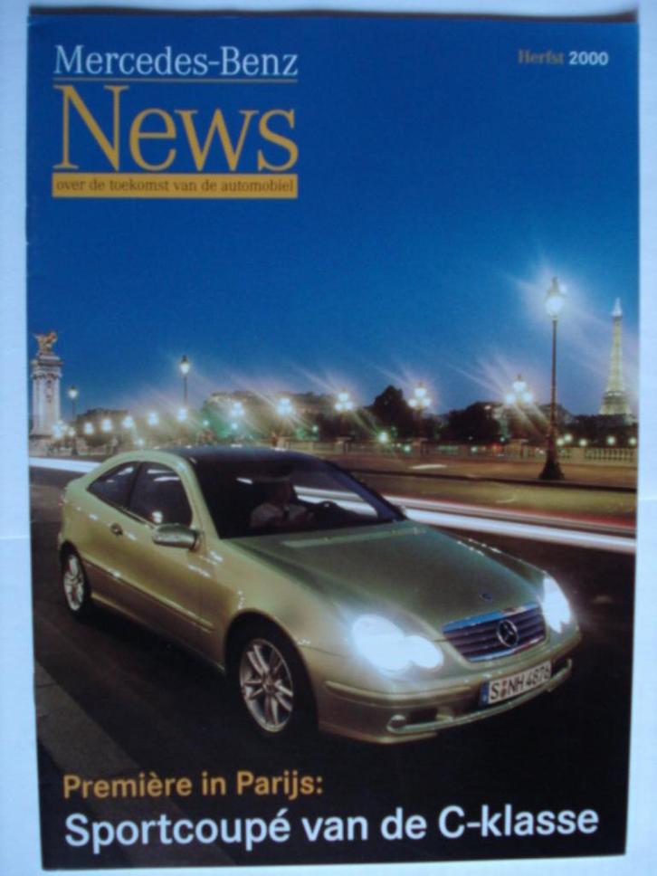 Mercedes-Benz News Herfst 2000, Boeken, Auto's | Folders en Tijdschriften, Gelezen, Mercedes, Verzenden