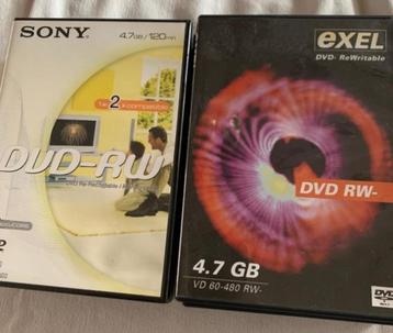 6 DVD- RW beschikbaar voor biedingen
