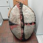 Masai schild in buffelleder, Ophalen