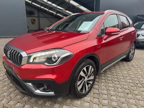 Suzuki SX4 S-Cross 1,4 benzine - Leder/navigatie/panodak, Auto's, Suzuki, Bedrijf, Te koop, S-Cross, Achteruitrijcamera, Airbags