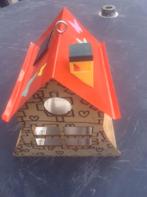 NICHOIR AVEC PANNEAU SOLAIRE, Jardin & Terrasse, Maisons & Bains d'oiseaux, Enlèvement ou Envoi, Comme neuf