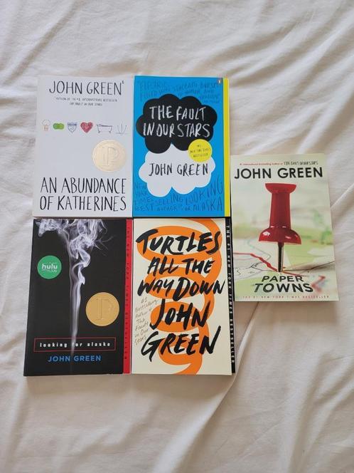John Green boeken verzameling, Boeken, Literatuur, Zo goed als nieuw, Europa overig, Ophalen