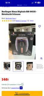 Airfryer, Elektronische apparatuur, Ophalen, Nieuw, Airfryer
