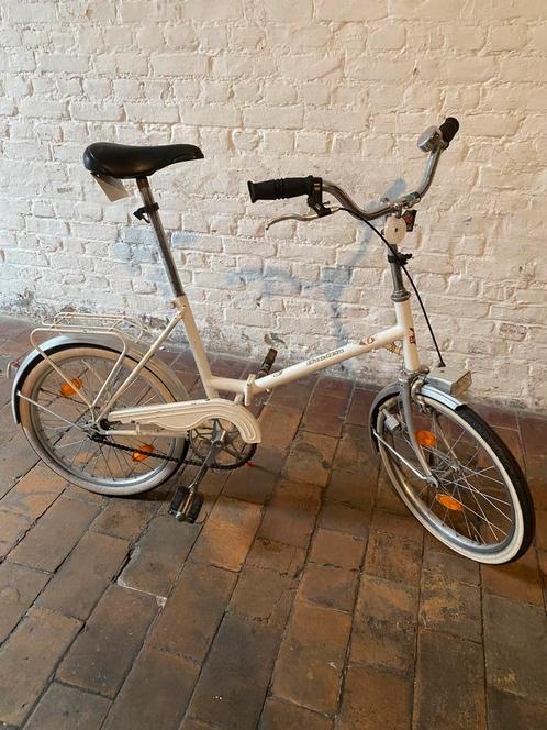 FLANDRIA 20 inch vintage vouwfiets met verlichting., Fietsen en Brommers, Fietsen | Heren | Herenfietsen, Gebruikt, Overige merken