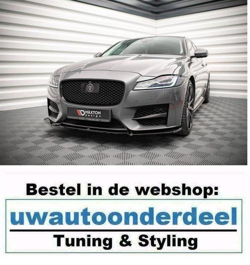 Maxton Design Spoiler Lip Splitter Voor Jaguar XF R Sport, Auto diversen, Tuning en Styling, Verzenden