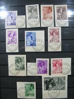BELGIË  N 556/567 G  OP FRAGMENT  1 DAG, Postzegels en Munten, Postzegels | Europa | België, Gestempeld, Ophalen of Verzenden