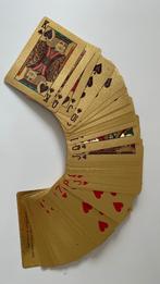 Spel kaarten in 24k gouden laagje, Trois ou quatre joueurs, Enlèvement ou Envoi, Neuf