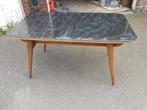 table vintage, Maison & Meubles, 100 à 150 cm, Ovale, 50 à 100 cm, Enlèvement