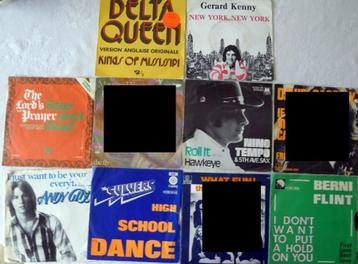 Ruim 40 45t singles 60's, seventies en eighties beschikbaar voor biedingen