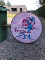 Brugse Zot - Ronde dubbelzijdige lichtbak, Verzamelen, Ophalen of Verzenden