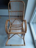 Vintage jaren 60 rotan schommelstoel, Antiek en Kunst, Ophalen
