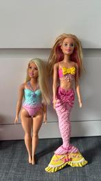 2 Barbie zeemeerminnen te koop, Kinderen en Baby's, Ophalen, Barbie