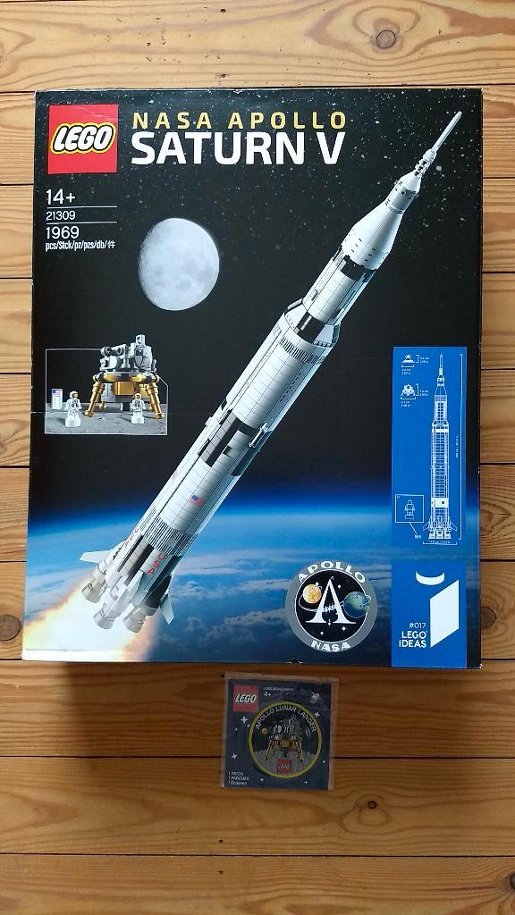 LEGO 21309 NASA Apollo Saturn V 5005907 Apollo Lunar Lander, Kinderen en Baby's, Speelgoed | Duplo en Lego, Nieuw, Lego, Complete set
