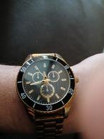 Nieuwe horloge, Handtassen en Accessoires, Horloges | Heren, Ophalen, Zo goed als nieuw, Goud, Goud