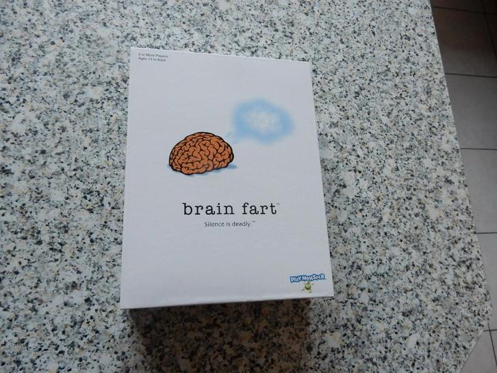 nr.40 - Brain fart - gezelschapsspel, Hobby en Vrije tijd, Gezelschapsspellen | Overige, Zo goed als nieuw, Ophalen of Verzenden