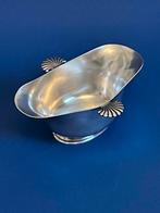 Wiskemann saucière argenté ancien antique 19 siecles, Antiquités & Art, Enlèvement ou Envoi
