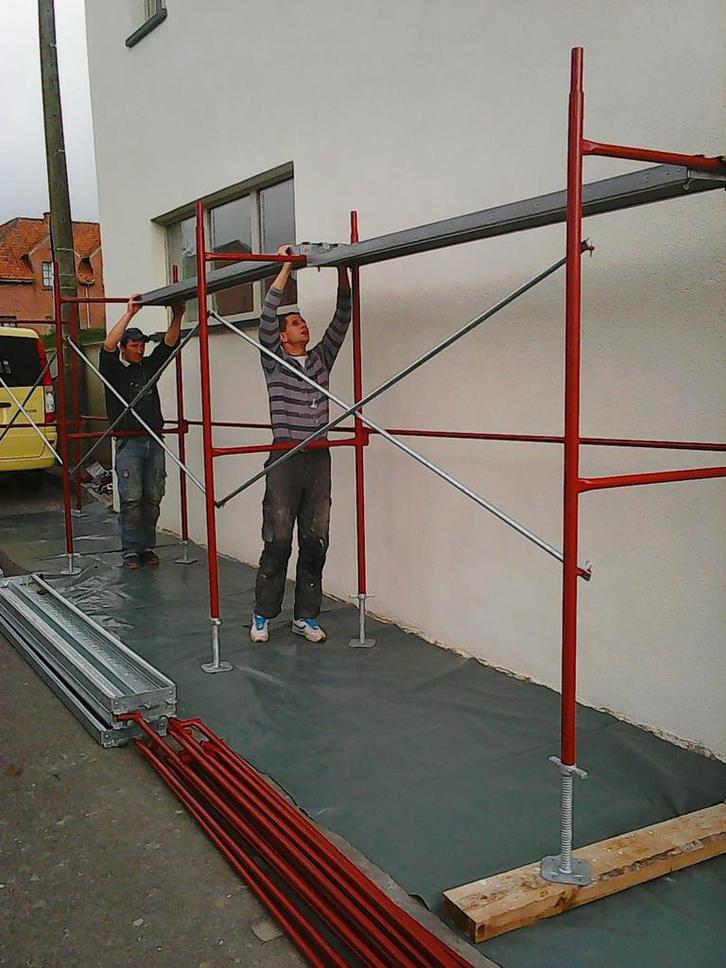 Gevelstelling 90m2, Doe-het-zelf en Bouw, Steigers, Nieuw, Ophalen