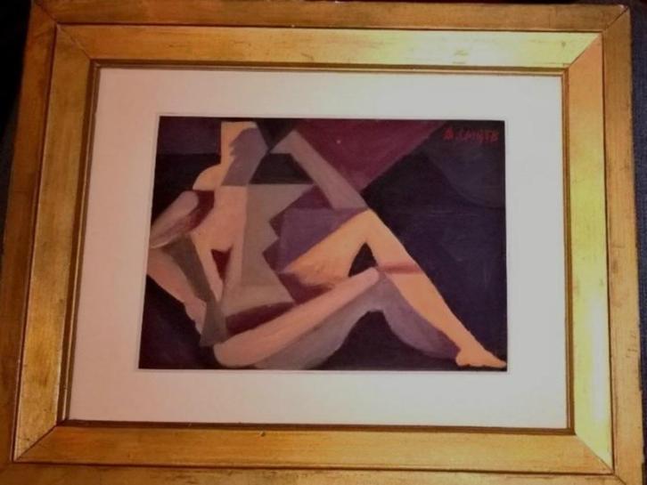 A Lhote " Nude ", Antiek en Kunst, Kunst | Schilderijen | Modern, Verzenden
