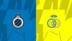 3 tickets Club Brugge - Union naast elkaar te koop blok 423, Tickets & Billets, Sport | Football