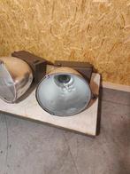 Set van 2 industriële schijnwerpers / fabriekshallenlampen, Gebruikt, 60 watt of meer, Overige typen, Overige fittingen
