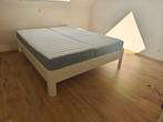 Tweepersoonsbed (160x200)+ lattenbodem en matrassen, Huis en Inrichting, Slaapkamer | Bedden, Ophalen