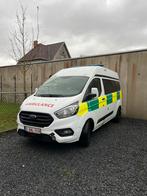 Ford custom ambulance 2021 / defecte motor! 5500 excl btw, Entreprise, Noir, Diesel, Tissu